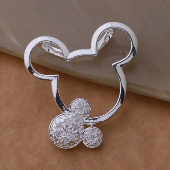 .925 Mickey Mouse Necklace - Picture 4 of 6